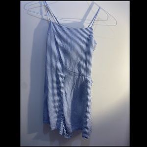 H&M striped romper